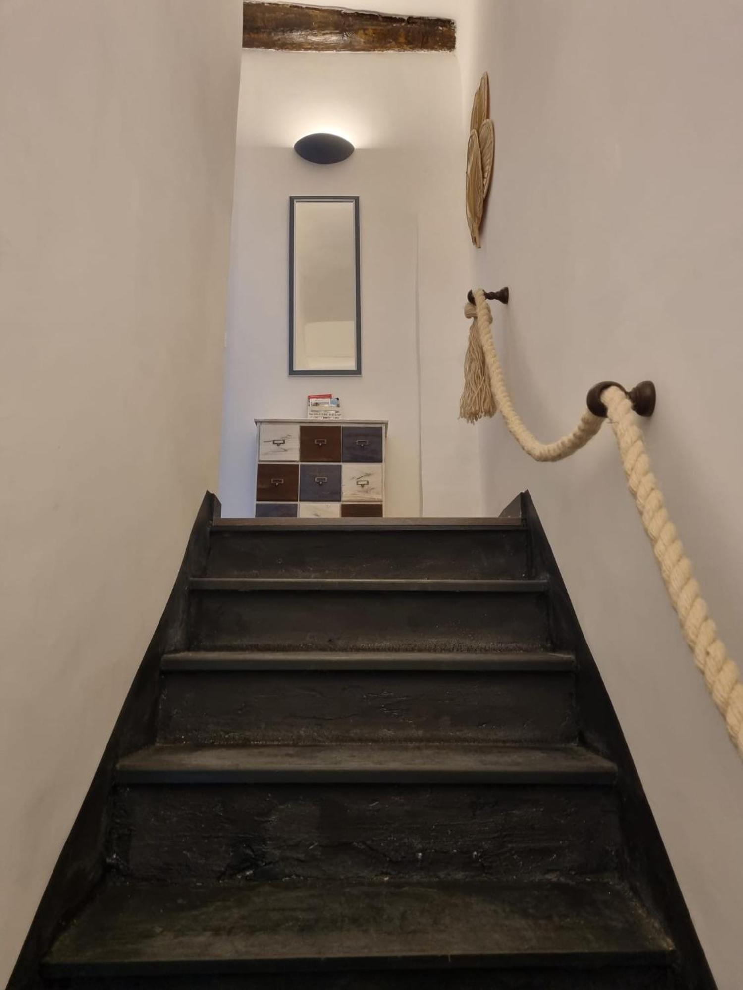 Apartmán La Soffitta Sul Porto Janov Exteriér fotografie